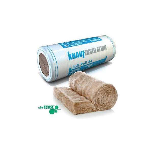 Knauf 2404154 Loft Roll 44 Combi 100mm X 2x570 3x380mm X 12 18m