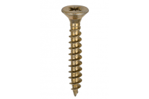 TIMco 60040SOLOC Solo Woodscrew CSK PZ3 No.12 x 1 1/2in ZYP (200)