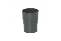 Floplast Rainwater RS1A 68mm Round Pipe Socket Anthracite