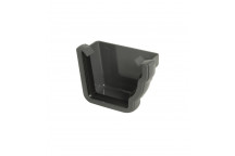 Floplast Niagara Ogee REN2AG RH Ext Stopend Anthracite