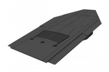 Manthorpe GILSV30-25 Inline Slate Vent 600 x 300mm Black