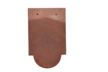 Sandtoft 2453253291 Clay Barrow Plain Club Tile Dark Rusper