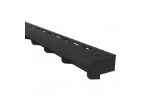 Manthorpe G1200N 10mm Over Fascia Vent 1m Black