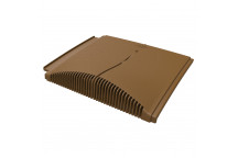 Manthorpe GTV-IP-BR Interlocking Plain Tile Vent Brown