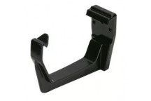 Floplast Squareline RKS1B 114mm Fascia Bracket Black