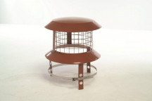 JD Burford MAD31 MAD Stainless Birdguard with Base Terracotta