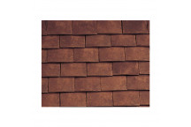 Sandtoft 2453240796 Clay Goxhill Plain Eave Tile Dark Red