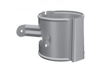 Lindab SVHA100 Magestic Pipe Bracket with Wedge 100mm Galv