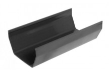 Floplast Squareline RGS4AG 114mm Gutter 4m Anthracite Grey