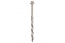 TIMco 100INDEXSST In-Dex Hex Timber Screw 6.7x100mm SS A4 (25)
