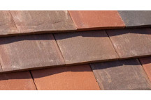 Marley Acme Double Camber Plain Tile Eave Top Smooth Brindle