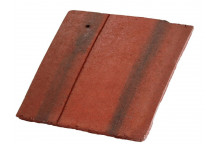 Redland 10001862 Duoplain LH Verge 3/4 Tile 6103 Rustic Red 78