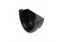 Floplast Hi-Cap REH1B Ext Stopend Black