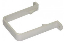 Floplast Rainwater RCS1W 65mm Square Pipe Clip White