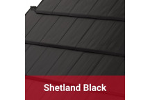 Lagan TBSHETBLKTILE Shetland Interlocking Clay Tile Black