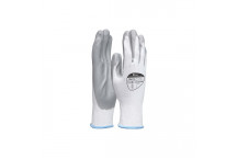 Polyco 659001100 F Grip Nitrile Palm Gloves Size 10 White