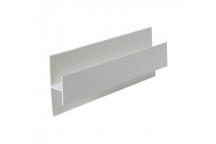 Floplast CT7 Centre Joint Trim 5m White