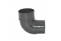 Floplast Rainwater RB1A 68mm Round 92D Offset Bend Anthracite