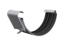 Lindab RSK100 HR Gutter Joint 100mm Black