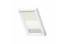 Velux DFD FK06 1085SWL Duo Blackout Blind Beige/White, White Lines