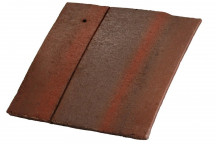 Redland 10001859 Duoplain LH Verge 3/4 Tile 6103 Rustic Brown 40