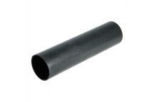 Floplast Rainwater RP2.5CI 68mm Round Downpipe 2.5m CI Black