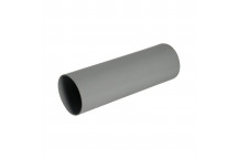 Floplast Rainwater RP2.5G 68mm Round Downpipe 2.5m Grey