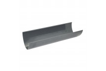 Floplast Hi-Cap RGH4A Gutter 4m Anthracite