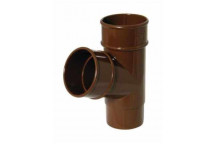 Floplast Rainwater RY1BR 68mm Round 67D Branch Brown