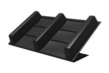 Manthorpe G435 250 x 400mm Refurbishment Eaves Panel Vent Black