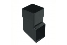 Floplast Rainwater RBS3B 65mm Square Shoe Black