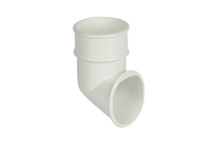 Floplast Rainwater RB3W 68mm Round Shoe White