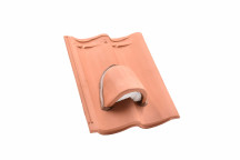 Sandtoft 2453666665 Clay Olympus Pantile Cowl Vent Natural Red