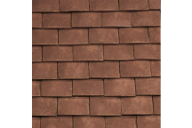 Sandtoft 2453249089 Clay Goxhill Plain Fishtail Tile Autumn Brown