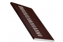 Floplast V404WR 404mm Vented Soffit 5m Rosewood