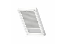 Velux PAL SK06 7057SWL Manual Venetian Brushed Silver, White Line