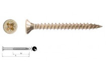 RAWL R-QCP-6130 CSK Screw Pz 6.0mm x 130mm YZP (100)