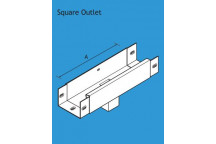 Alumasc GXJ1/SO33A Joggle 100x75mm Runn Outlet 75x75mm PPC