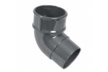 Floplast Rainwater RB2G 68mm Round 112D Offset Bend Grey