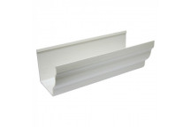 Floplast Niagara Ogee RGN4W Gutter 4m White