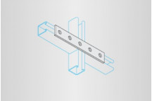 Unistrut P1941HG 5 Hole Straight FIT HG (B91122560)