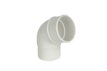 Floplast Rainwater RB2W 68mm Round 112D Offset Bend White