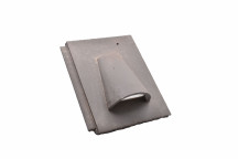 Sandtoft 2451066614 Concrete TLE Cowl Vent Tile Dark Grey