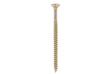 TIMco 60090SOLOC Solo Woodscrew CSK PZ3 No.12 x 3 1/2in ZYP (100)