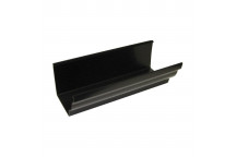 Floplast Niagara Ogee RGN4B Gutter 4m Black