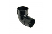 Floplast Rainwater RB1B 68mm Round 92D Offset Bend Black