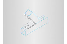 Unistrut P1186HG 135 Degree Angle Fitting HG