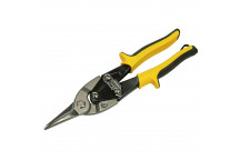 Faithfull Aviation Snips Straight Cut 250mm Yellow