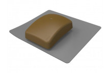 Manthorpe CURV-BR Cowled Universal Roof Vent Brown