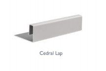 Etex 4032541 Cedral Click/Lap End Profile 3m C51 Silver Grey